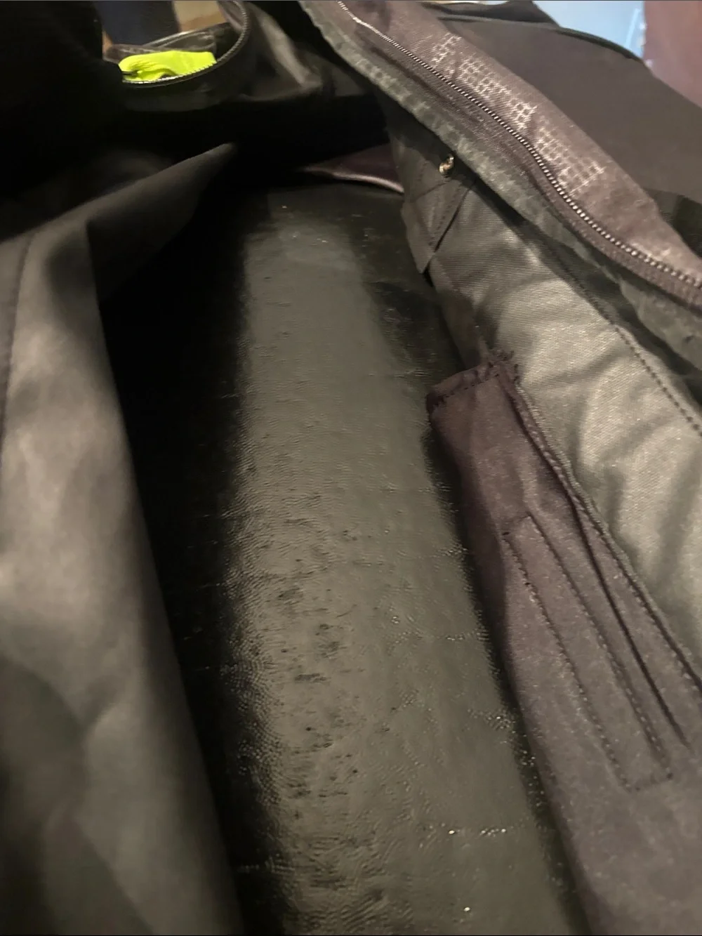 Under Armour Black Sports Bag with Lime Accent